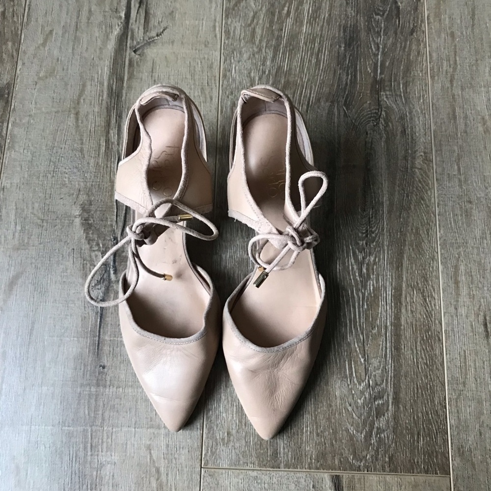 Original Franco Sarto low heels. Worn as shown